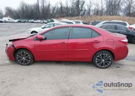 2015 Toyota Corolla S Plus from USA, damaged, VIN 2T1BURHE0FC238656